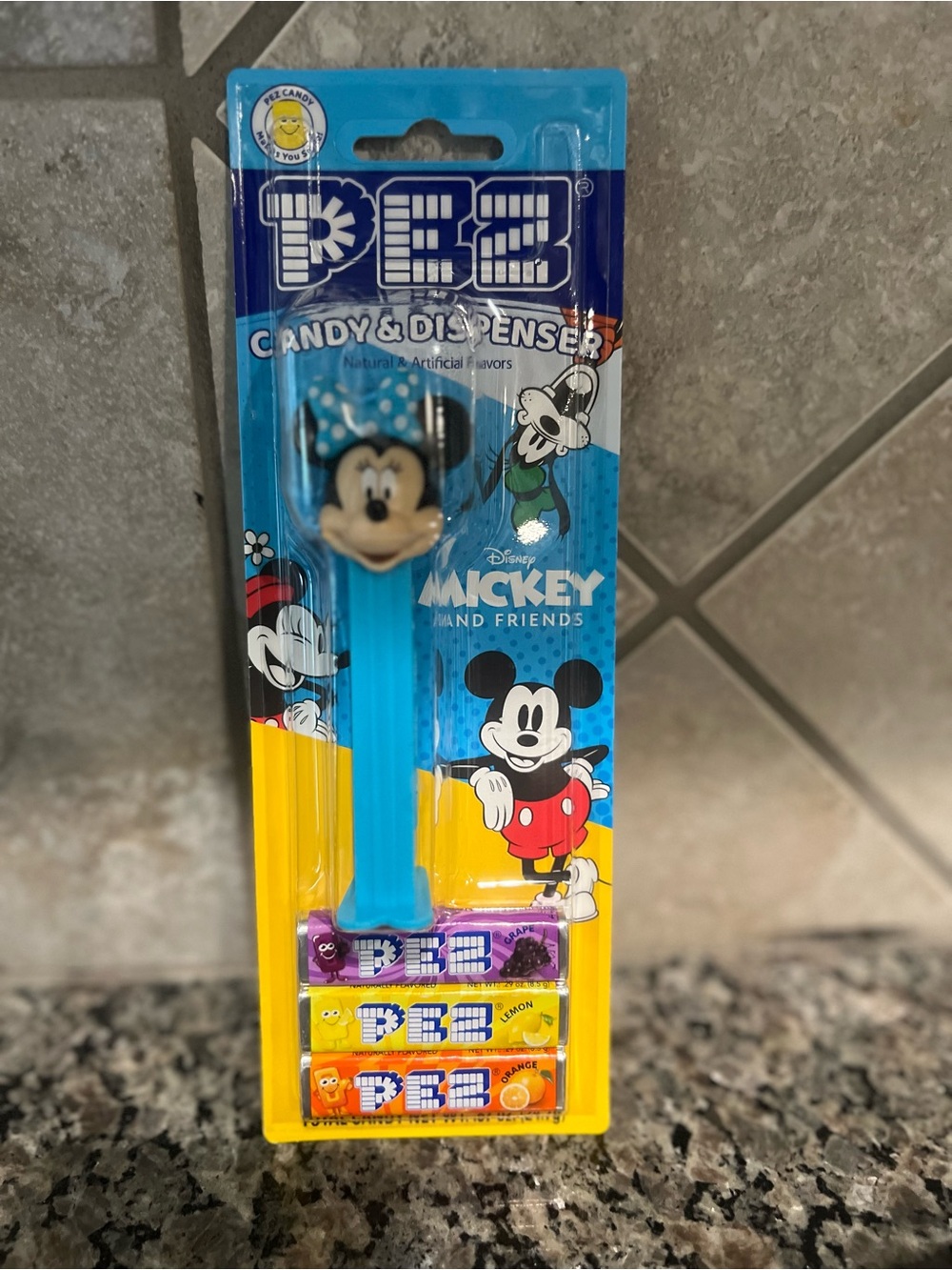 Mickey Mouse Blue Candy Dispenser for Kids